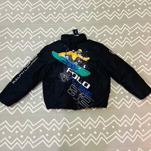 Polo Ralph Lauren graphic ski 92 winter jacket coat parka